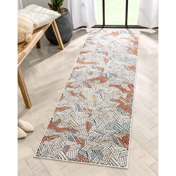 Well Woven Envie Abstract Red Area Rug Wayfair